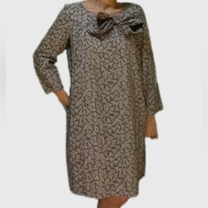 A.P.C. black and white dress